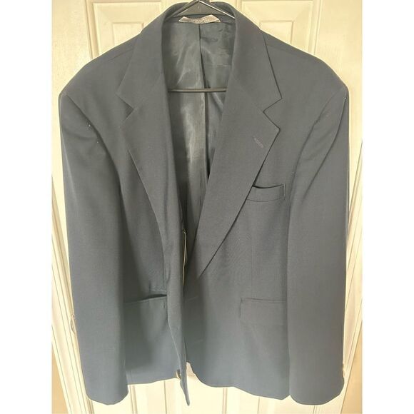 Haggar men’s suit jacket blazer size 42s - Picture 1 of 8